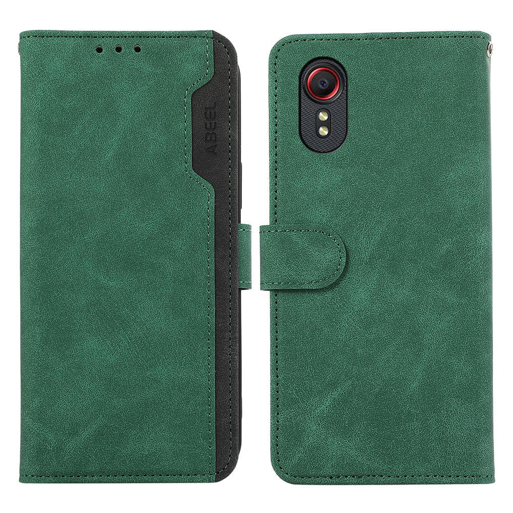 ABEEL For Samsung Galaxy Xcover 5 Case Leather Wallet Phone Cover RFID Blocking ABEEL For Samsung Galaxy Xcover 5 Case Leather Wallet Phone Cover RFID Blocking